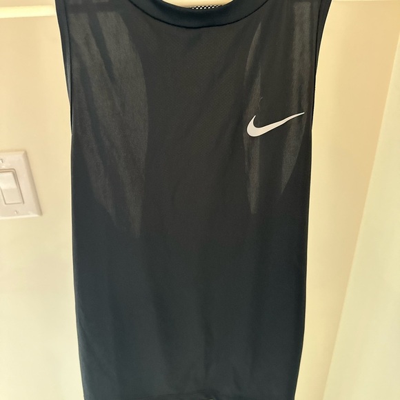 Nike Black Dri-FIT Running Tank - Picture 3 of 5